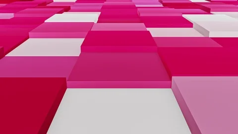 Digital cube abstract background loop Stock Footage 113666719