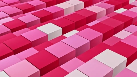 Digital cube abstract background loop 스톡 동영상 113674140