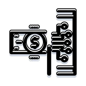 Digital currency and electronic payment global finance concept Stock Illustration