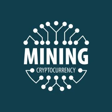 Digital currency mining Illustrazione stock