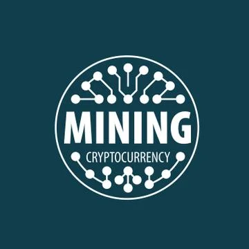 Digital currency mining Illustrazione stock