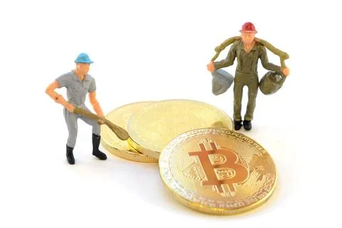 Digital Currency Mining Stock Photos