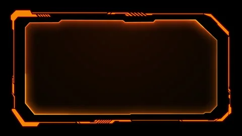 Digital cyber futuristic technology design element Stock Footage 335056674