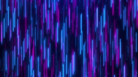 Digital cyber mesh with particles in virtual space in pink and blue colors Stock Footage 252820832