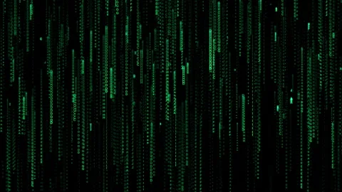 Digital Cyber Network Security Background Data Digital Protection Encrypted Video stock 347359200