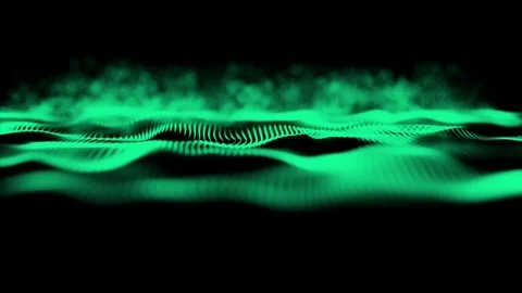 Digital cyber particles for head up display background. Stock Footage 83411923