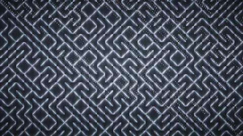 Digital cyber security network code flow Stock Footage 341728261
