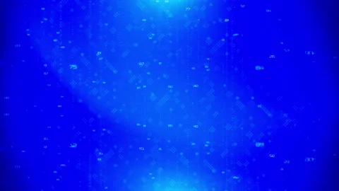 Digital cyber space particles with flare matrix background. Stock Footage 156531511