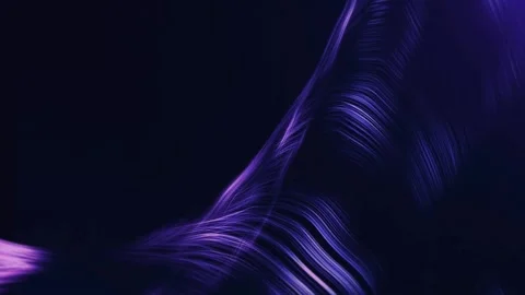 Digital cyberspace. Abstract purple moving lines animation. Stock Footage 334022355