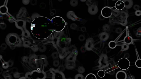 Digital damage. Abstract seamless pattern. Stock Footage 101428990