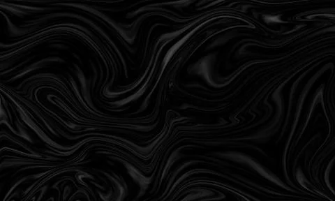 Digital dark abstract background with liquify flow Stock Illustration