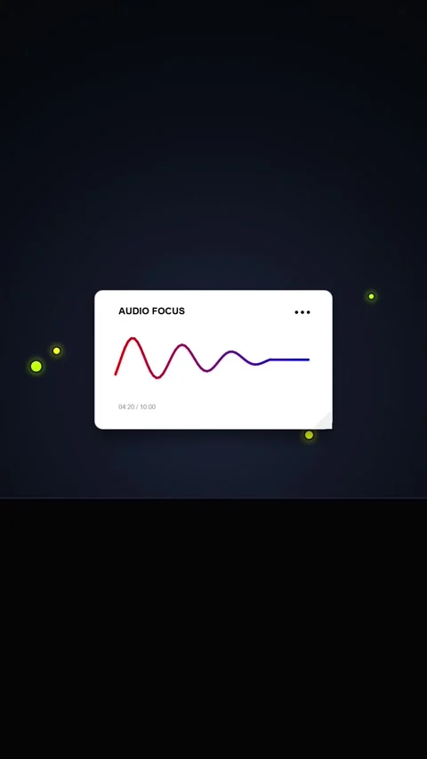 Digital Dashboard with Waveform Data Visualization and Growing Trend Stock-Footage 348819590