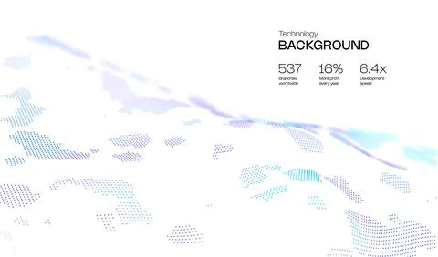 Digital data abstract with ai background blue for green vision technology 스톡 일러스트