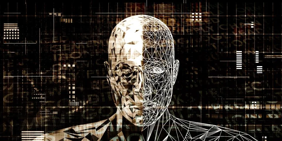 Digital Data Abstract Stock Illustration