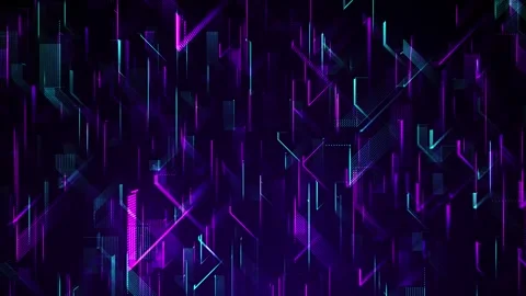 Digital Data Background Animation Stock Footage 298771983