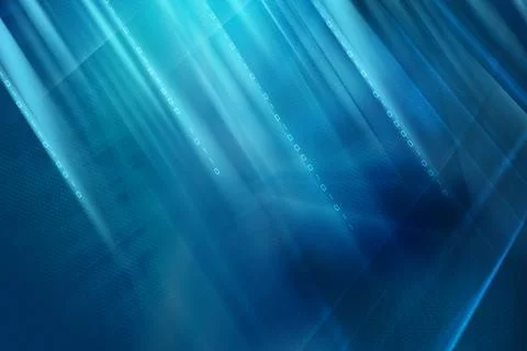 Digital data background with binary codes concept series Stock Illustration