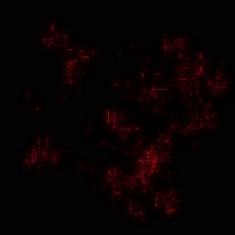 Digital Data Burst 스톡 동영상 144139828