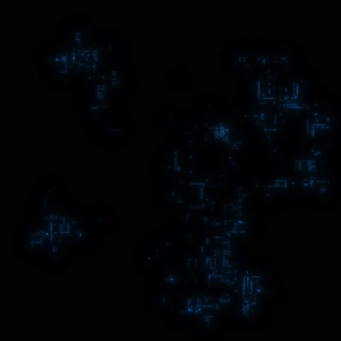 Digital Data Burst 스톡 동영상 144139961