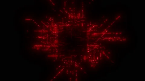 Digital Data Burst 스톡 동영상 144140126