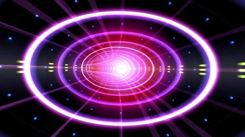 Digital Data in cable tunnel 23 Ab2 Stock Footage 248730042