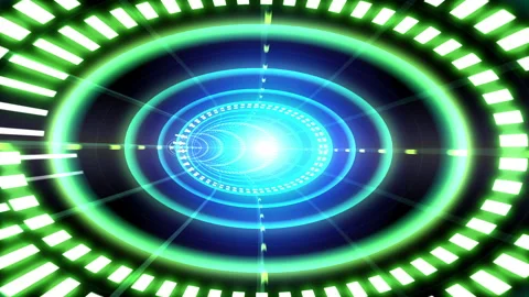 Digital Data in cable tunnel 23 Ea2 Stock Footage 248732744