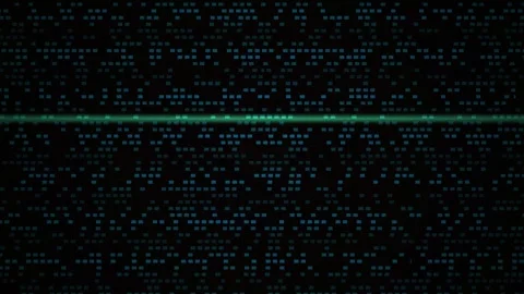 Digital data code matrix background. Stock Footage 335108140