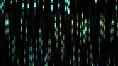 Digital data code matrix background. Stock Footage 340015065