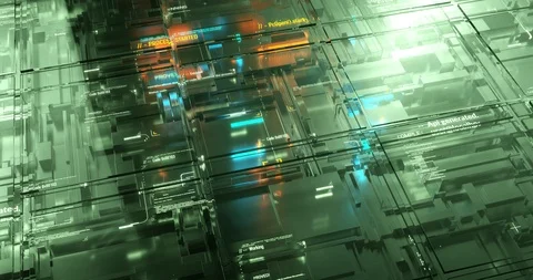 Digital Data code.Computer code,Abstract information 4k UHD Seamless loop 스톡 동영상 100366686