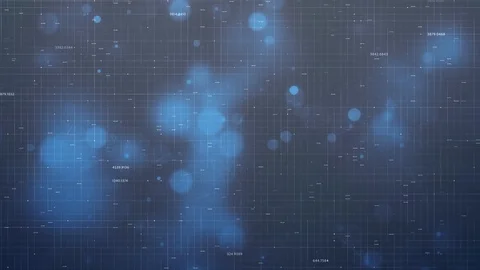 Digital data with computer cyberspace background Stock Footage 121486686