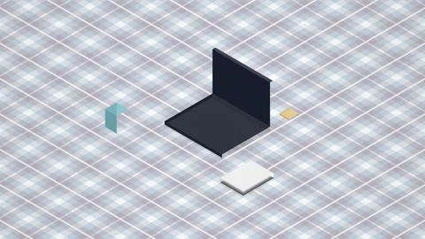 Digital data connection lines abstract background loop for technology and f.. Stock Footage 344516500