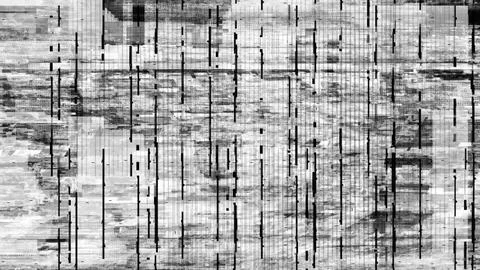 Digital data corruption and glitch art texture Stock Photos