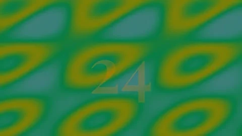 Digital Data Display with Numbers 30 to 0, Abstract Background 스톡 동영상 341400087