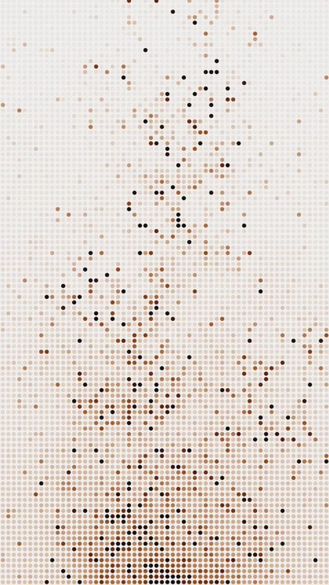 Digital Data Dots Visualisation Technology Background Stock Footage 287724237