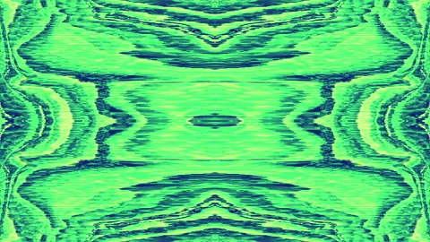 Digital data error futuristic cyberpunk iridescent background. Video stock 154180055