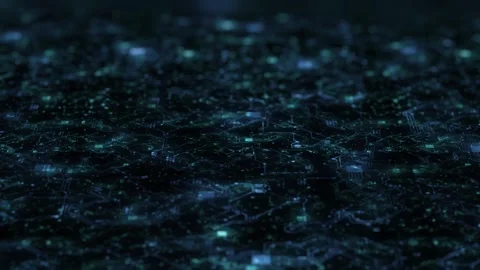 Digital Data Exchange Background Stock Footage 225107657