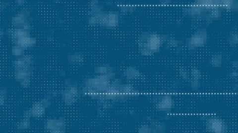 Digital  Data Flow Animation with Glowing Dots and Grid.  Stock Footage 222922290
