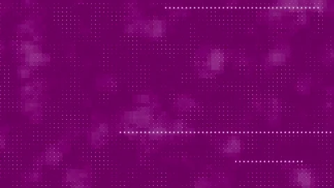 Digital  Data Flow Animation with Glowing Dots and Grid.  Stock-Footage 222922327