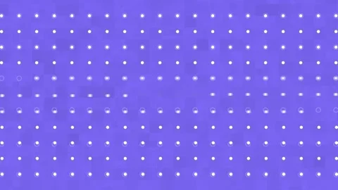 Digital Data Flow Animation with Glowing Dots and Grid. Video stock 236680820