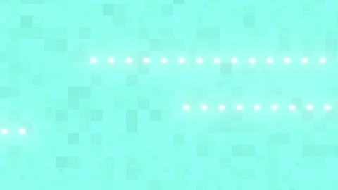 Digital Data Flow Animation with Glowing Dots and Grid. Stock Footage 236680833