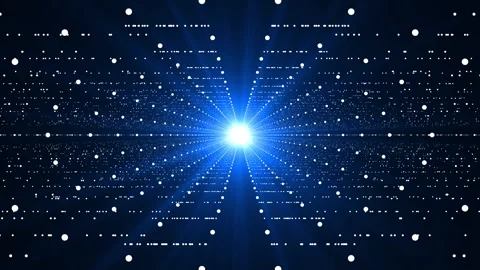 Digital data flow Stock Footage 288392988