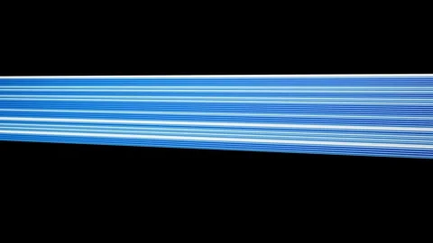 Digital Data Flow Looping Animation with Blue and White Strings Stock Footage 314474921