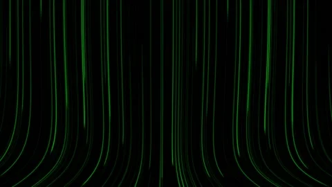 Digital data flow motion background animation with a stream of green data lines Stock Footage 239548373