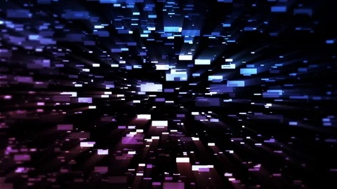 Digital data flow - Seamless Loop Background Vidéo 72078027