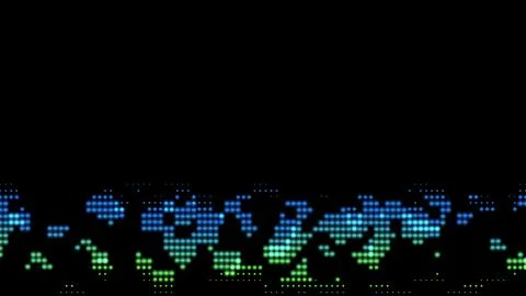 Digital data flow. Transferring of big data. Block chain, hi-speed internet.  Illustrazione stock