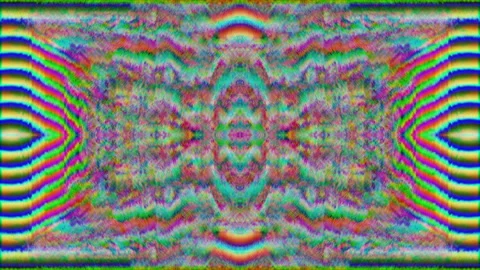 Digital data glitch futuristic sci-fi iridescent background. Video stock 139043313