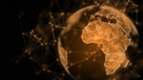 Digital data globe. complexity and data flood of modern digital age Stock Footage 101864391