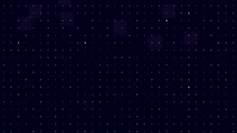 Digital data grid background with floating particles 스톡 동영상 346159161