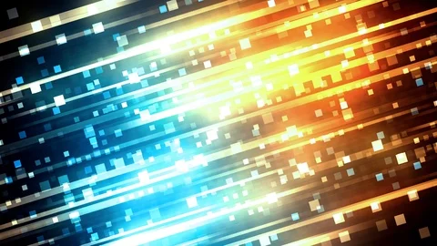 Digital Data Grid Stock Footage 92338936