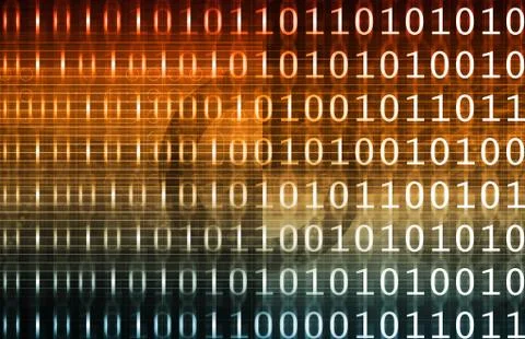 Digital Data Illustrazione stock