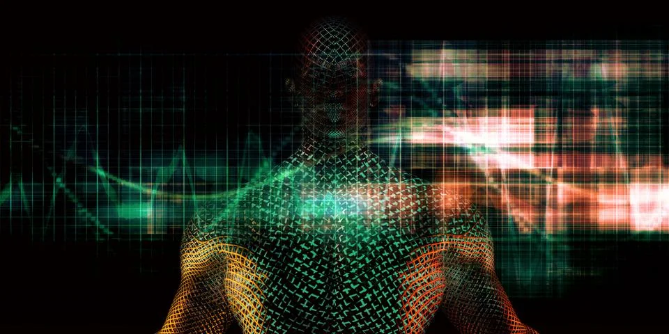 Digital Data Illustrazione stock